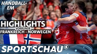 EM-Aus für Frankreich, Norwegen gewinnt intensives Duell | Handball-EM | Sportschau