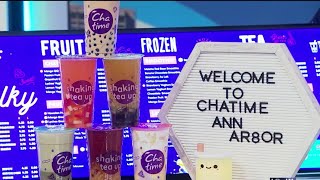 Bubble tea with Chatime on Live in the D