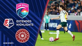 San Diego Wave FC vs. Portland Thorns FC: Extended Highlights | NWSL | CBS Sports Attacking Third