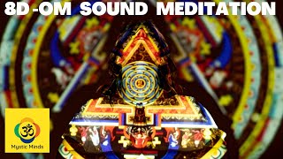 OM Chanting Mantra @417 Hz  - 8D Surround Sound-AUM Chanting, Remove Negative Energy, Meditation.