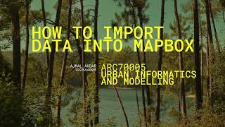 HOW TO IMPORT DATA INTO MAPBOX