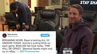Dave Portnoy Bets $530,000 on One Day of College Basketball