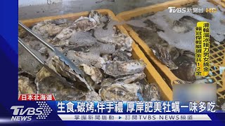 生食.碳烤.伴手禮 厚岸肥美牡蠣一味多吃｜TVBS新聞 @TVBSNEWS01