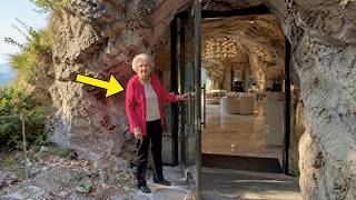 This 78-Year-Old Built Her Dream Home Inside a Cave — But The Inside Looks Nothing Like You’d Expect