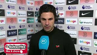 Mikel Arteta says "we're title contenders now" after Arsenal 1- 0 Chelsea