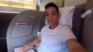 Bay Đi Mỹ First Class - Hạng Nhất Cathay Pacific Giá $15k (Cathay Pacific First Class HKG-ORD)