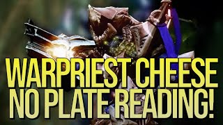 Warpriest Plate Cheese, NO READING PLATES!