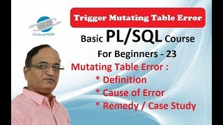 Mutating Trigger in Oracle - (Visit description for more info)