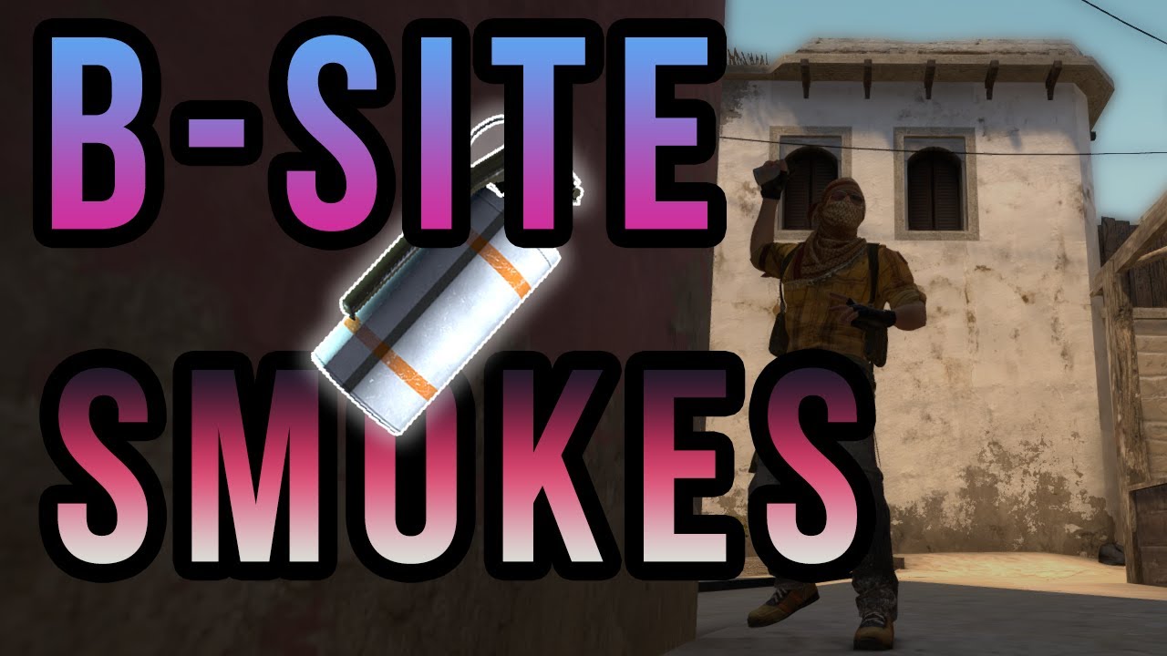 CS:GO Mirage B Site Smokes - YouTube