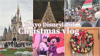 【vlog】ディズニーランドでクリスマス気分を味わってきた【初ひとりディズニー】