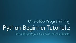 Python Beginner Tutorial 2 (For Absolute Beginners)