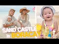 Building a Sand Castle for Baby Lakiesha - Boracay Travel Vlog EP2