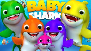 Baby Shark's Happy Family 🦈👨‍👩‍👧‍👦  Baby songs - #babyshark 2 | #kids  #nurseryrhymes