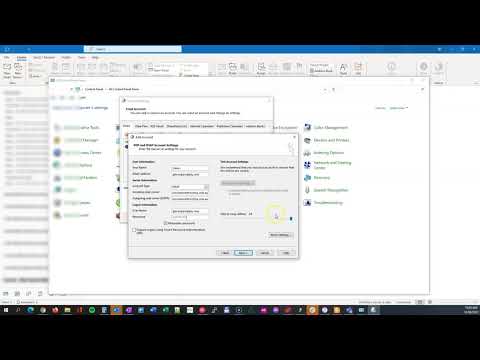 Setting up IMAP email with Outlook (365) Desktop PC Windows 2021