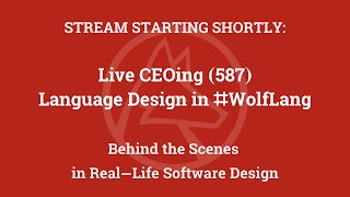 Live CEOing Ep 587: Language Design Review of Visualization Features