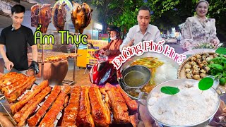ẨM THỰC ĐƯỜNG PHỐ HUẾ Phát Hiện Quán Vịt Tỳ B.à Tặng Canh Măng T.iết 250k- C.út Hấp Muối Hot Rần Rần