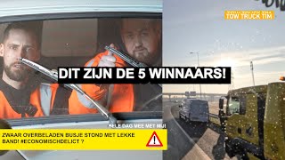 HET LUKTE ONS NIET OM HET BUSJE TE TAKELEN! DE 5 WINNAARS DIE MET ONS MEE GAAN! BEKIJK NU DE VIDEO!!