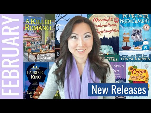 New Cozy Mystery items for February