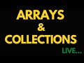 Collections & Arrays in JAVA Live || Selenium Live