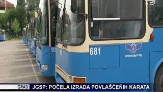 TV KANAL9, NOVI SAD: JGSP: Počela prodaja povlašćenih karata