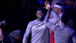 Pat McAfee introduces the Pelicans vs Lakers - 3/1/20