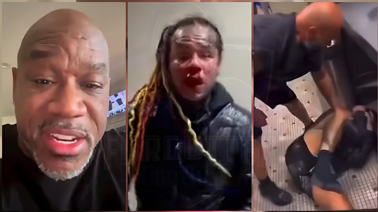 Wack 100 REACTS To 6ix9ine Face Broken After Getting JUMPED & ROBBED At ...