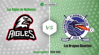 Floorball D3 / Est : Aigles vs. Dragons