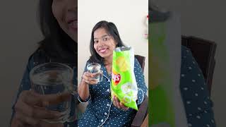 Sister VS Me | Eating Lay's | JOLO CHIP PRANK on Sister #minkutinku #shorts #ytshorts #comedy #funny