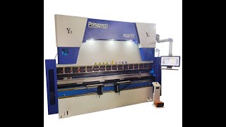 250ton X4000mm Delem DA53T CNC plate press brake 4+1 axis bending machine