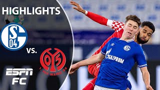 Matthew Hoppe and Schalke draw vs. Mainz in relegation showdown | ESPN FC Bundesliga Highlights