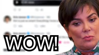 Kris Jenner said WHAT!!? (wow)