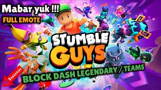 LIVE STREAMING STUMBLE GUYS - LEGENDARY BLOCK DASH SERVER ASIA #stumbleguys  #blockdashonly #shorts