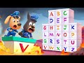 ABC Surprise Box | Kids Learn English Alphabet | Educational Cartoon | Sheriff Labrador