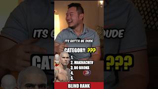 Blind Ranking UFC Fighters Without Knowing The Category Until The End #shorts #ufc #ufcfighter