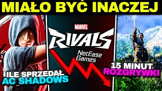 To SIĘ MOŻE ŹLE SKOŃCZYĆ Dla Marvel Rivals — Wyniki Sprzedażowe Assassins Creed Shadows — Crimson