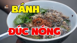 Bánh đúc nóng chợ Châu Long siêu hấp dẫn những ngày đông của Hà Nội #hnp