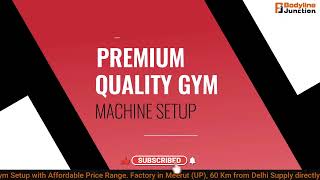 Shivpuri MP Installed Gym machines | Gym equipment manufacturer | BODYLINE JUNCTION #gym #gymowners