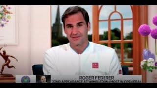 Roger Federer: 2021 Wimbledon Third Round Win Interview