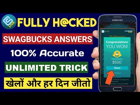 SB Live Trivia Answers | Swagbucks Live Answers | Swagbucks Live Trivia ...