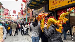 美國舊金山🐉三藩市唐人街🐲慶祝農曆新年San Francisco Lunar New Year 2024 (第一集)