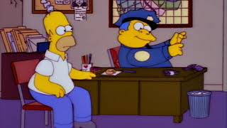 S08E10 - Chief Wiggum's Invisible Typewriter