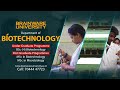 Department of Biotechnology | Admissions Open 2024-25 | BRAINWARE UNIVERSITY