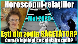 ESTI SAGETATOR? Ce relatii ai cu alte zodii in  LUNA MAI? Horoscopul relatiilor cu astrolog Acvaria