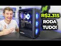 PC GAMER DE R$2300 PARA RODAR TUDO NO ULTRA! É POSSÍVEL… (MONTAGEM E TESTES 2024)