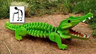 Creotime 3D Wooden construction kit Crocodile