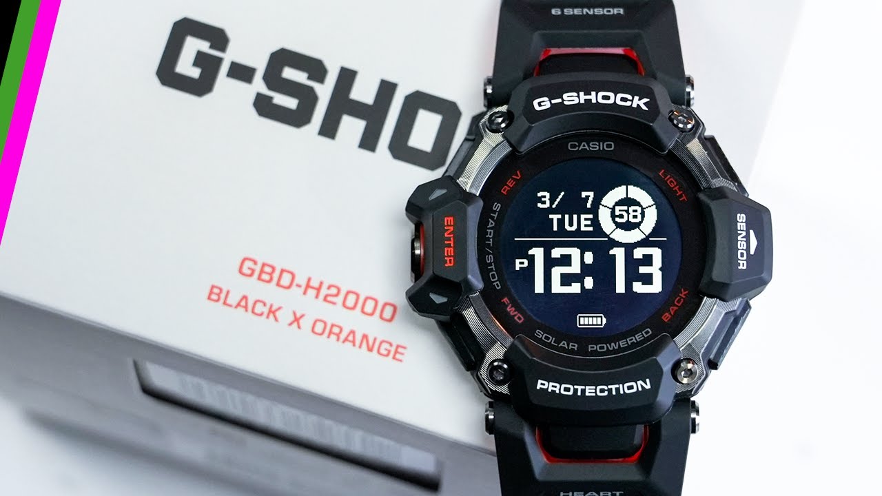 Casio G-SHOCK MOVE GBD-H2000 // Unboxing, First Impressions, And ...