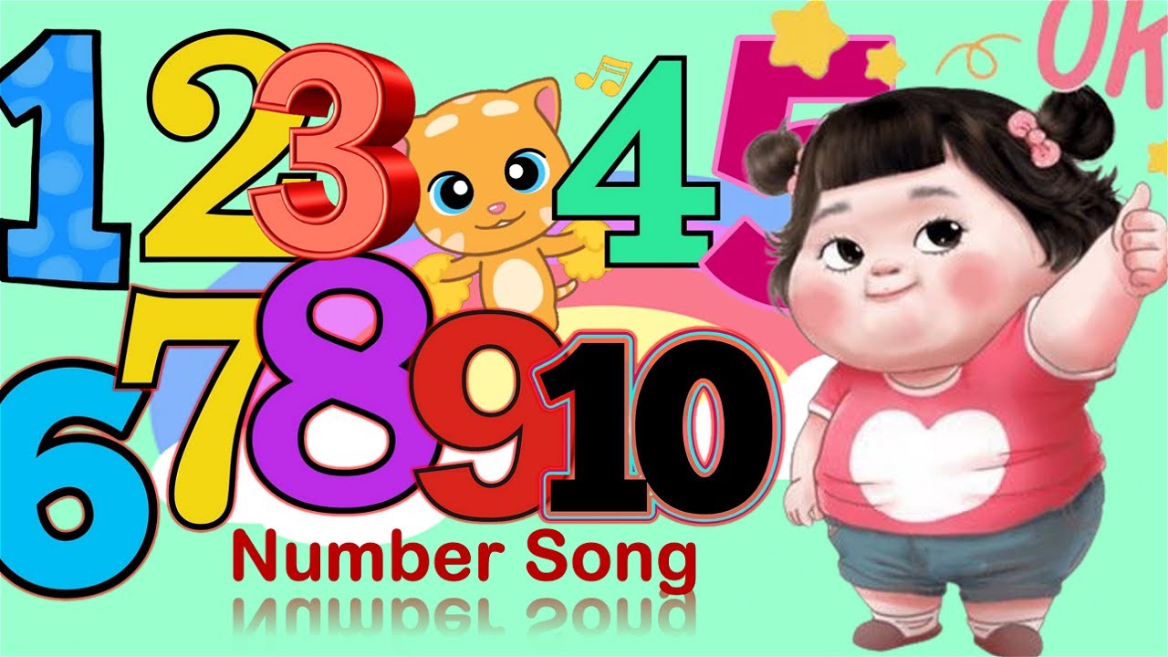 Numbers Song Learn To Count From 1 To 10 Nursery Rhymes Kids