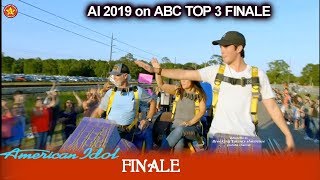 Laine Hardy Home Coming  & Behind the Scenes | American Idol 2019 Finale
