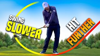 STOP Rushing Your Golf Swing - Slow it down to hit further