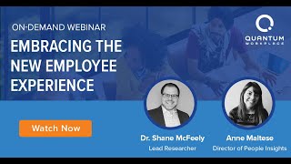 Webinar: Embracing the New Employee Experience